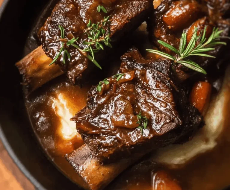 Julia Child Braised Short Ribs