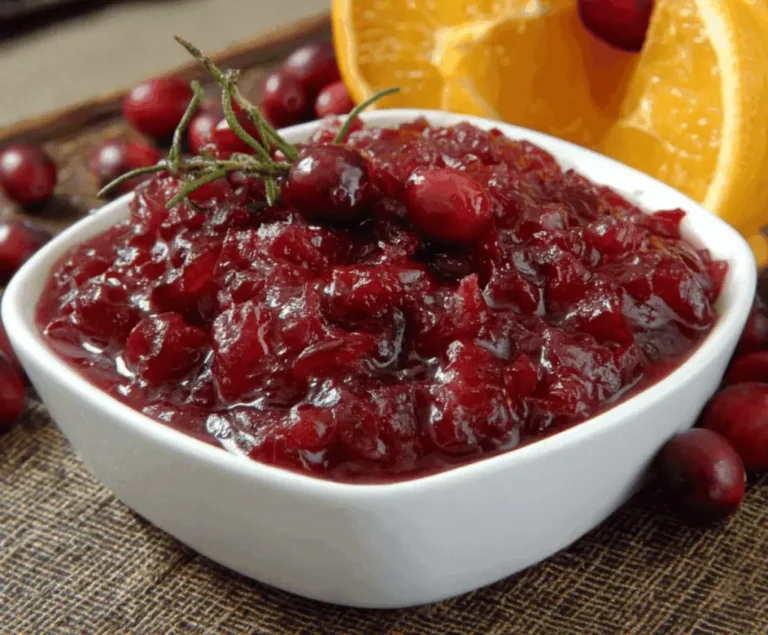 Julia Child’s Easy Cranberry Sauce Recipe