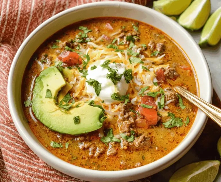 Keto Taco Soup
