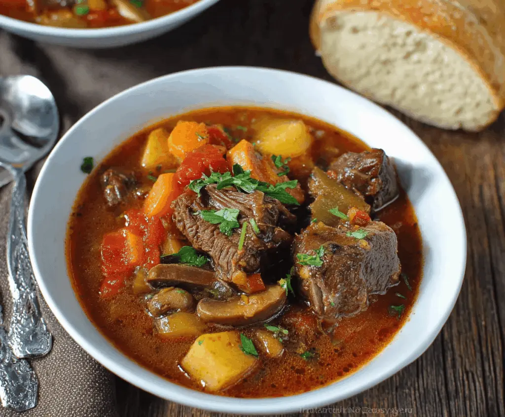 Slow Cooker Italian Beef Stew