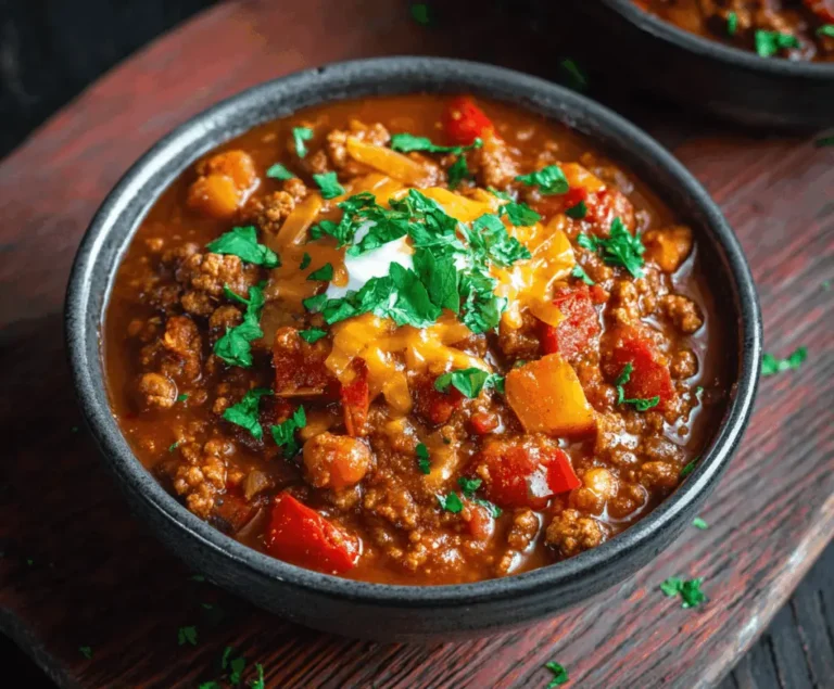 Smoky Chipotle Turkey Chili