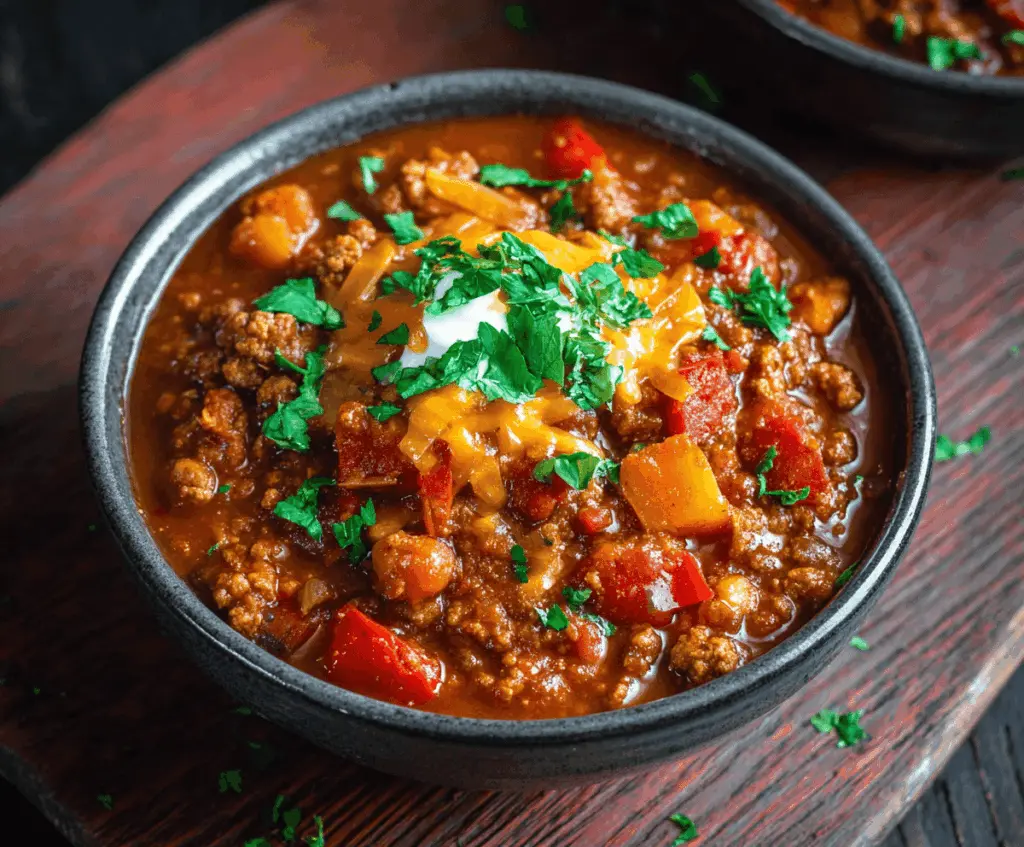 Smoky Chipotle Turkey Chili