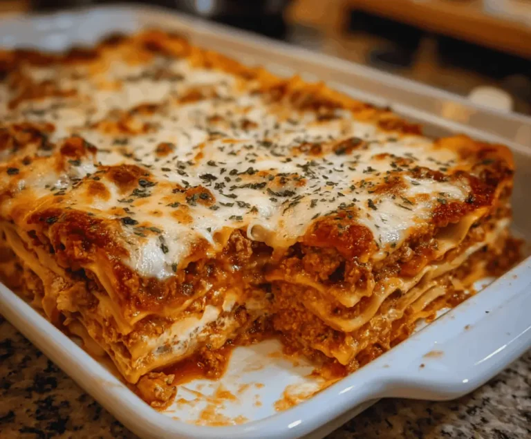 The Best Homemade Lasagna