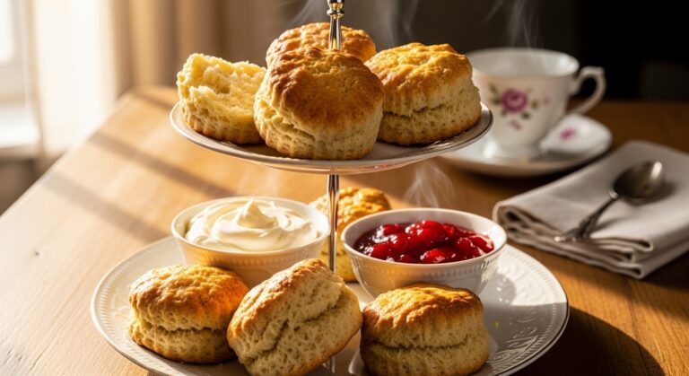 Homemade Scone Recipes for Tea-Time Brunch – Warm, Flaky & Irresistible