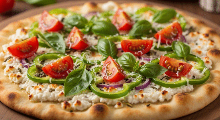 Cottage Cheese Naan Pizza: A Creamy Twist on a Classic Comfort Food
