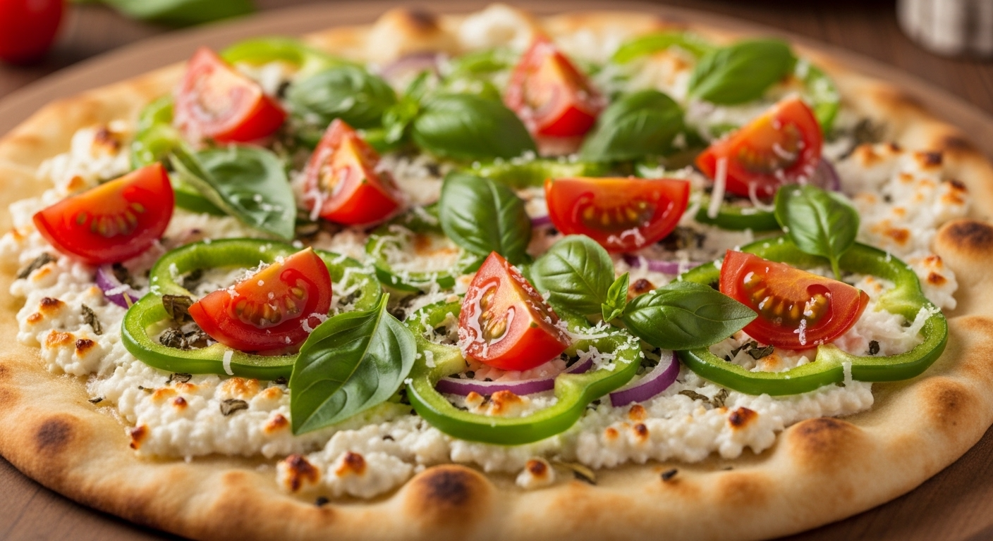 Cottage Cheese Naan Pizza: A Creamy Twist on a Classic Comfort Food