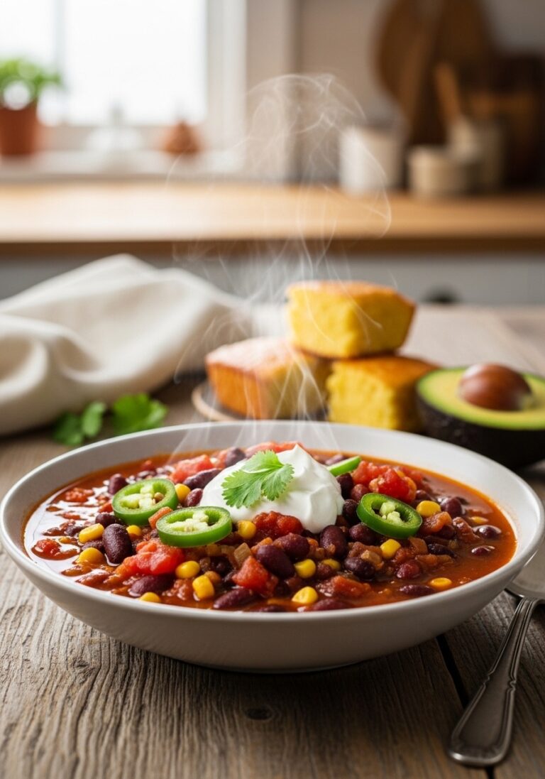 High Protein Vegan Chili (34g PROTEIN!) – A Hearty, Flavor-Packed Power Meal