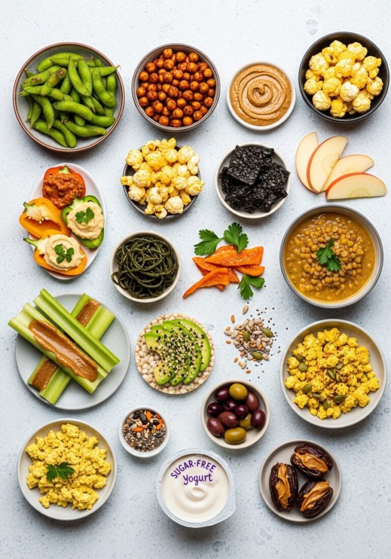 15 Low-Calorie High-Protein Snacks (Vegan) That Actually Satisfy