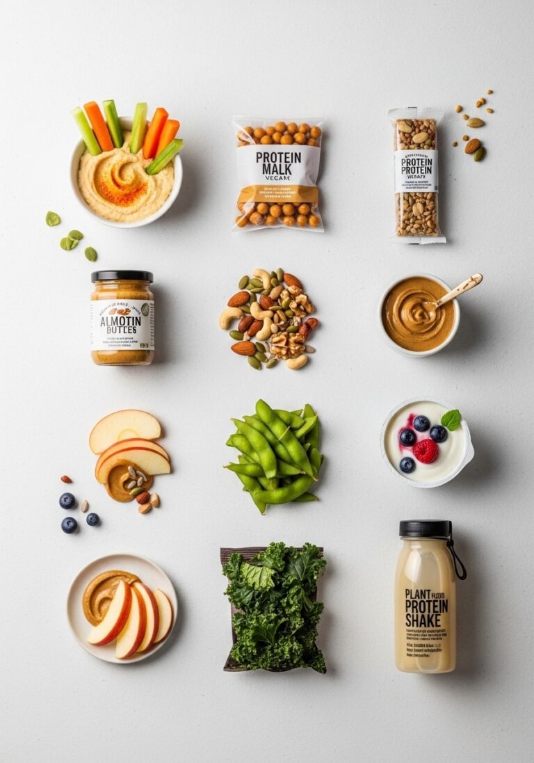 10 High-Protein Vegan Snacks on the Go That Actually Keep You Full