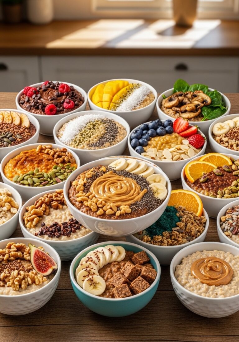 15 High Protein Oatmeal Recipes (Vegan + Delicious!) That’ll Keep You Full for Hours