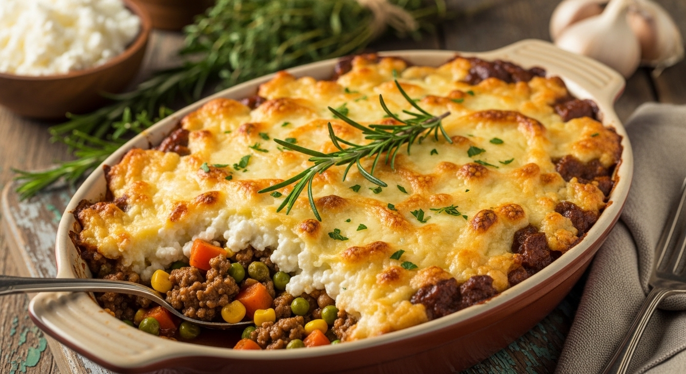 Cottage Cheese Shepherd’s Pie: A Creamy Twist on a Classic Comfort Dish