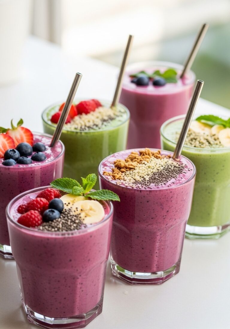 20 Vegan Protein Smoothie Recipes (High-Protein, Easy)