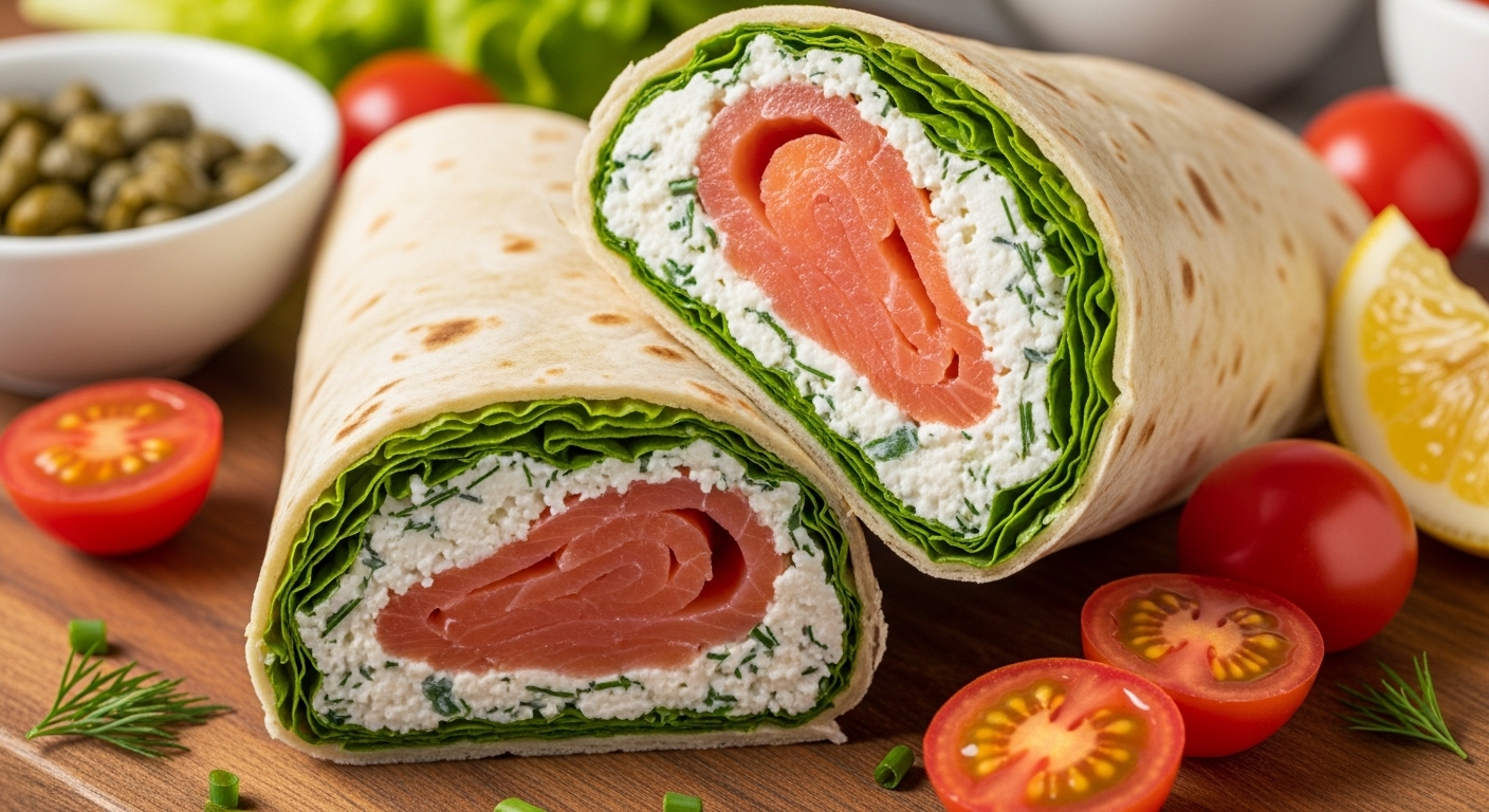 Cottage Cheese Smoked Salmon Wrap: A Fresh, Protein-Packed Bite for 2026