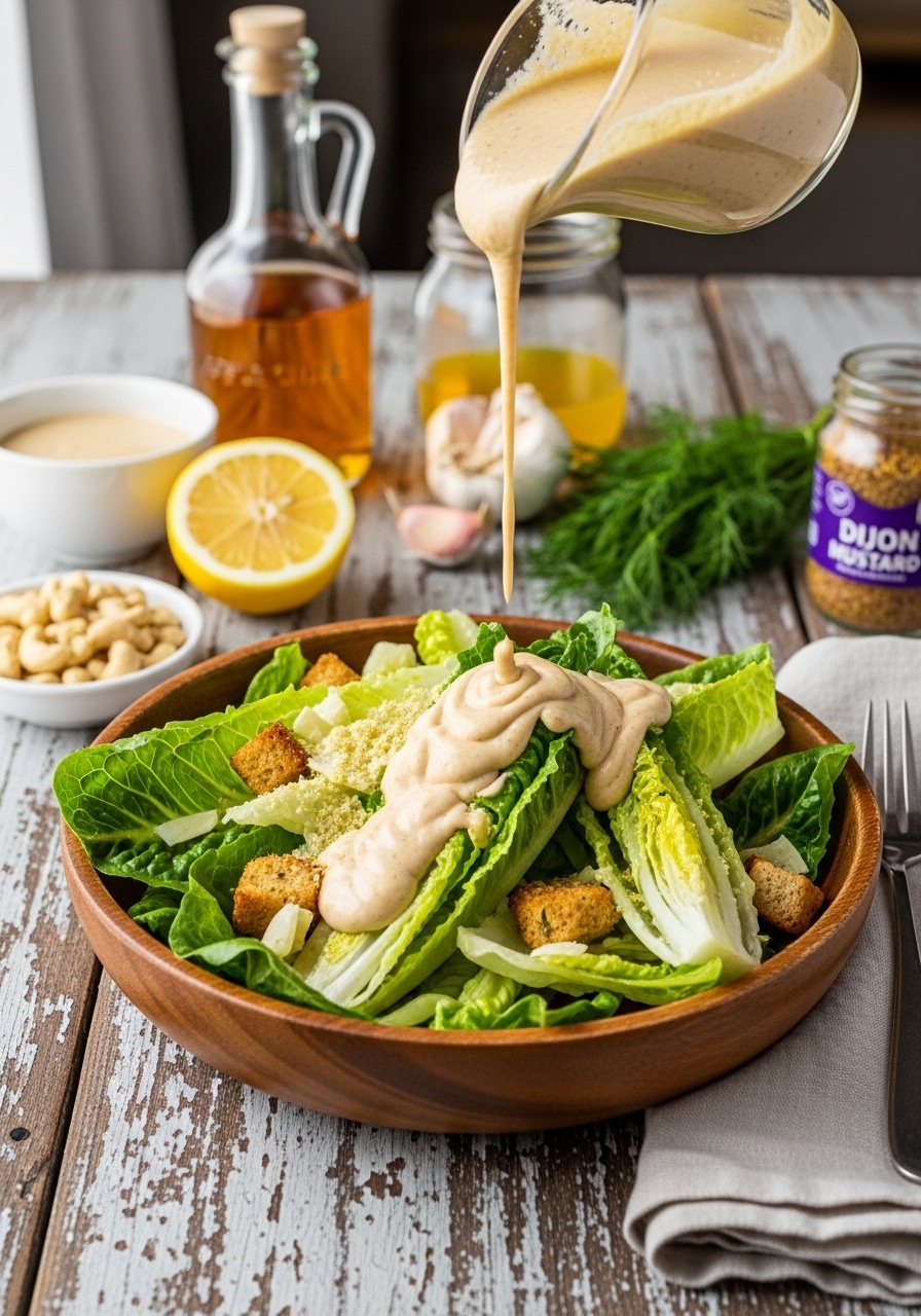 Easy Vegan Caesar Salad Dressing (Oil-Free, Dairy-Free, Whole Food Plant-Based) Easy Vegan Caesar Salad Dressing (Oil-Free, Dairy-Free, Whole Food Plant-Based)