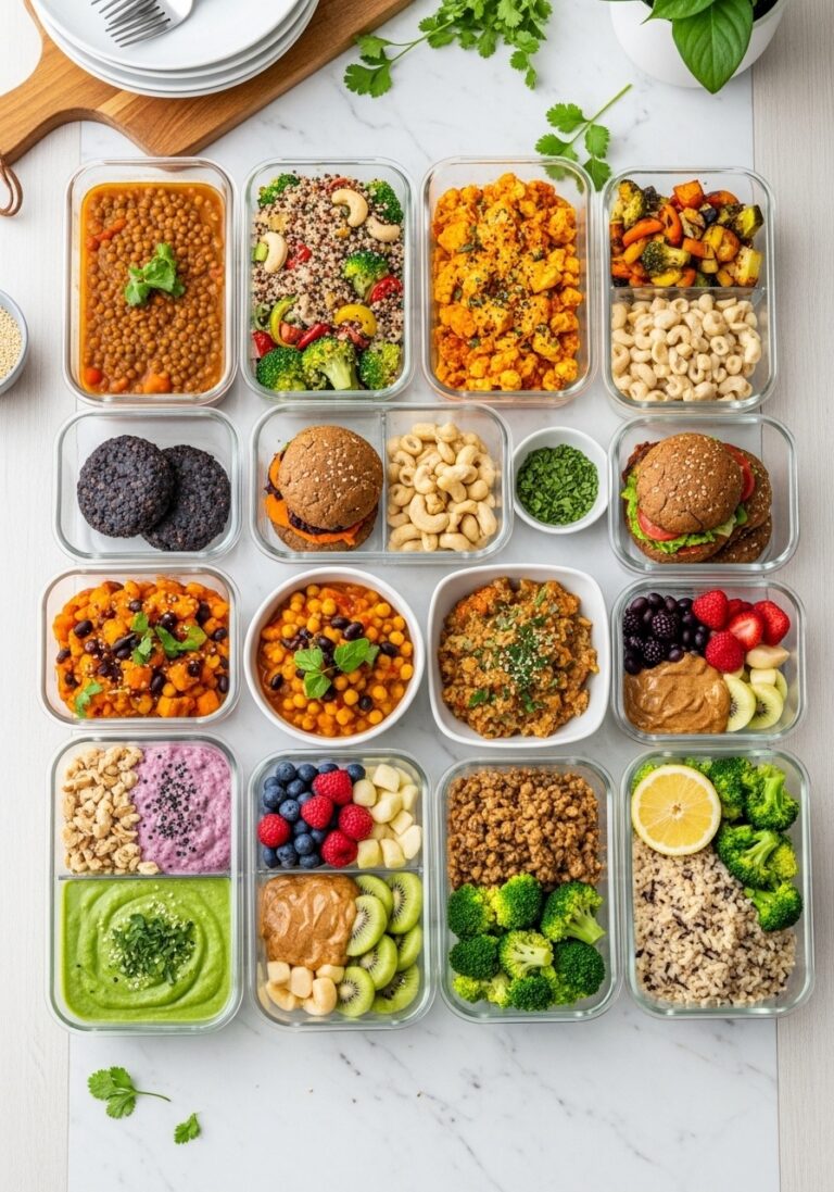 12 Best Vegan Meal Planner Recipes (Simple, Satisfying & Perfect for Weekly Prep)