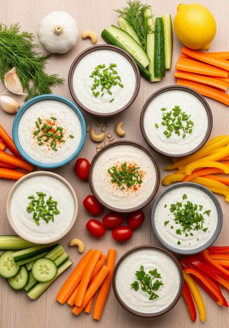 7 Dairy-Free Ranch Dressing Recipes (Vegan & Oil-Free) That Actually Taste Amazing