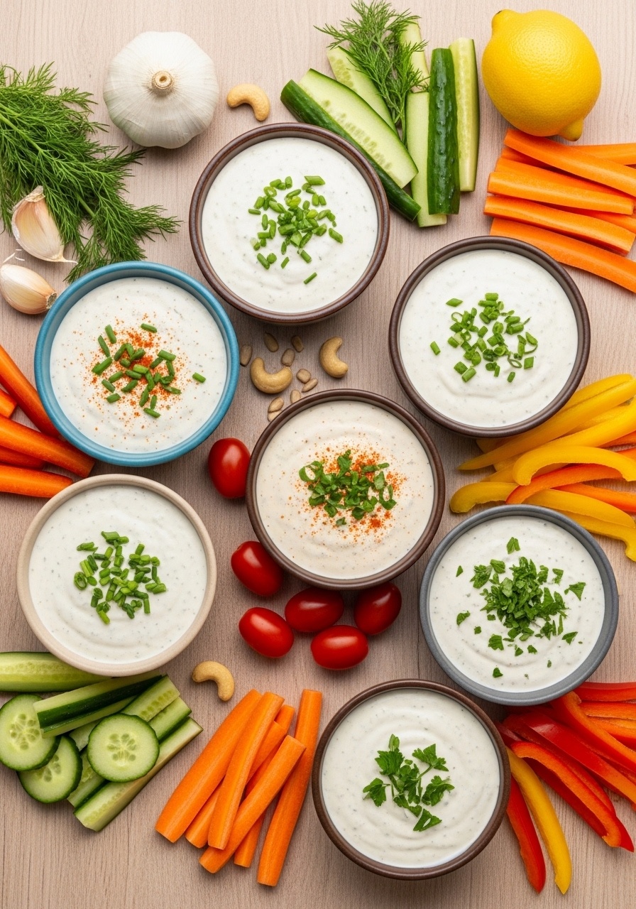 7 Dairy-Free Ranch Dressing Recipes (Vegan & Oil-Free) That Actually Taste Amazing 7 Dairy-Free Ranch Dressing Recipes (Vegan & Oil-Free) That Actually Taste Amazing
