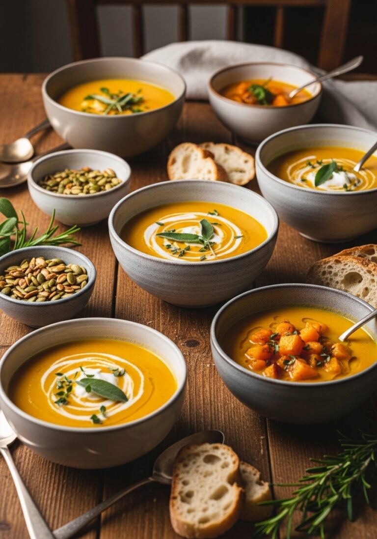 7 Vegan Butternut Squash Soup Recipes (Creamy, Cozy & Easy!)