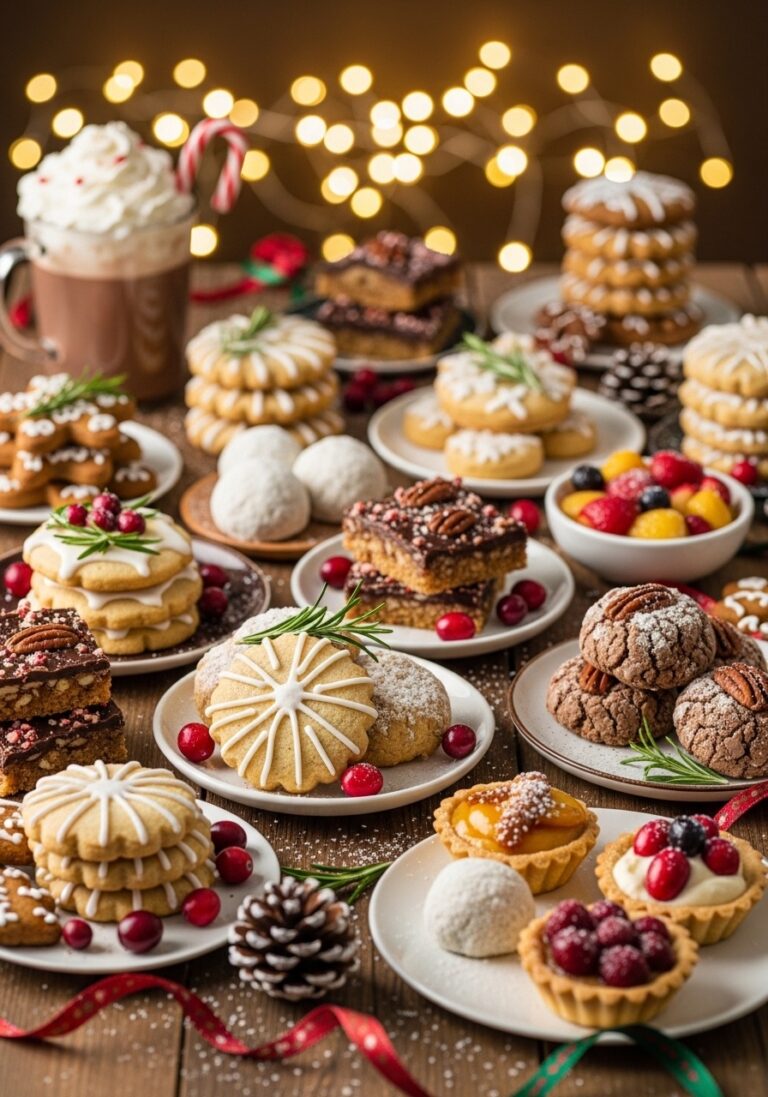 25 Easy Vegan Christmas Cookies & Desserts That’ll Steal the Holiday Show