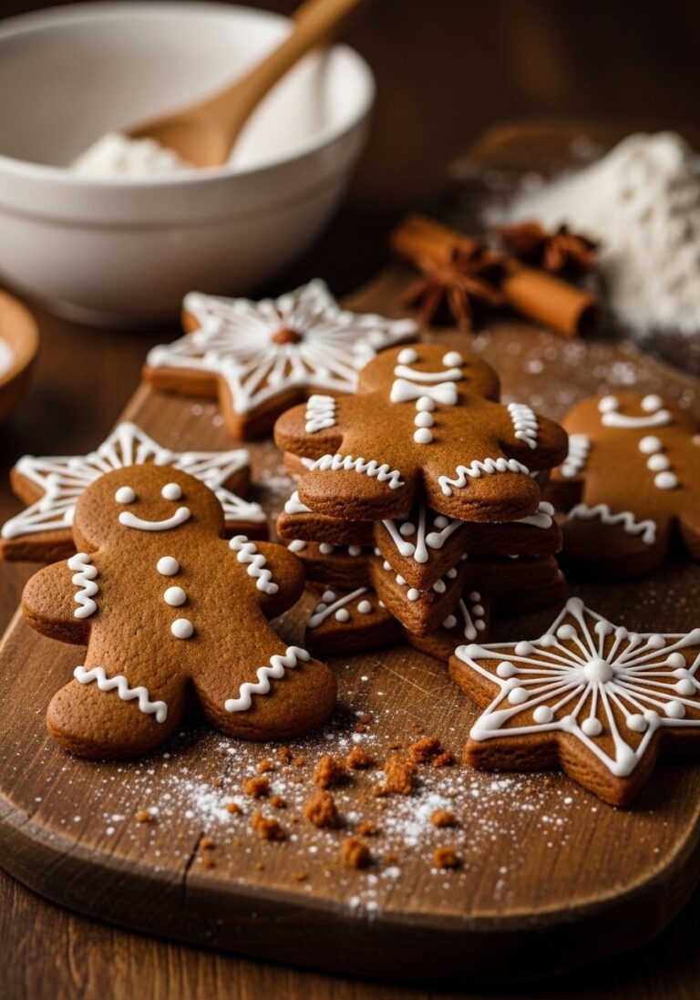 1-Bowl Gingerbread Cookies (Vegan + Easy!)