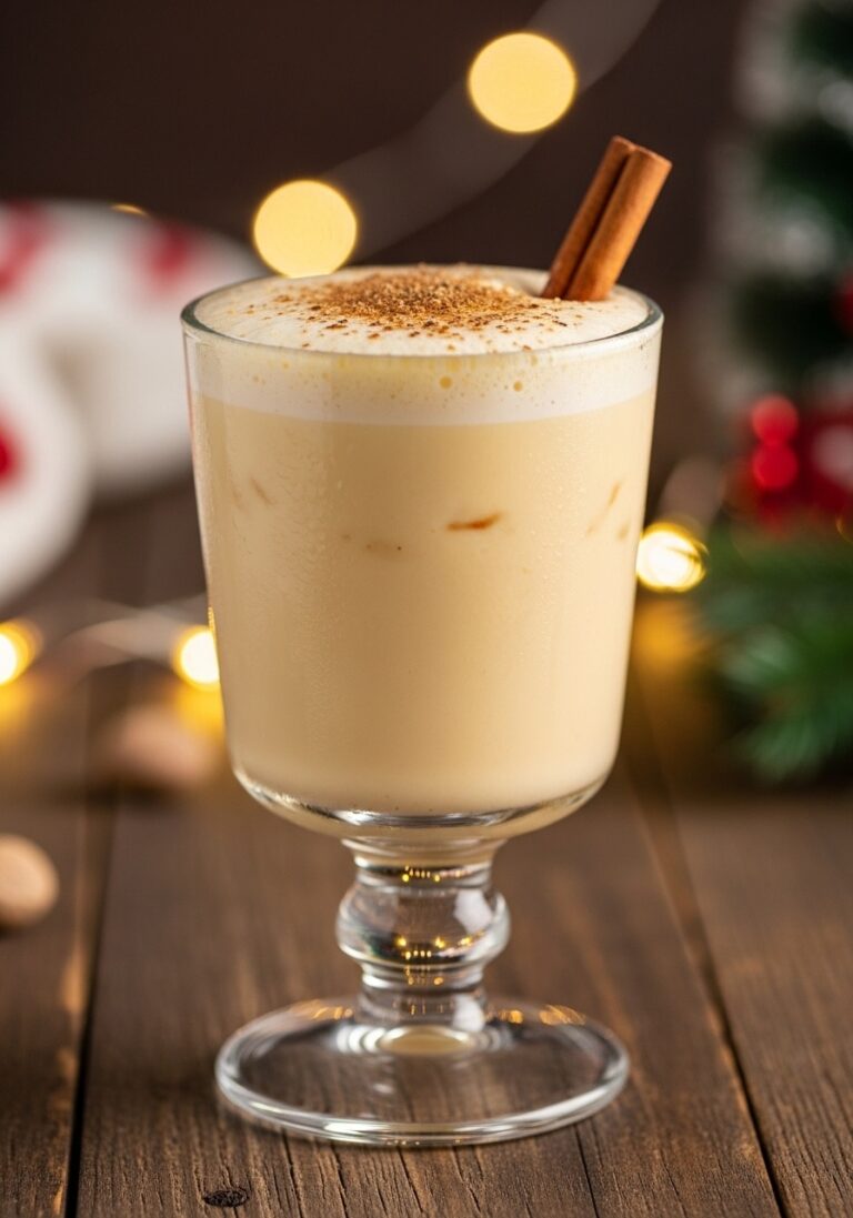 3-Ingredient Vegan Eggnog (Dairy-Free & Delicious!)