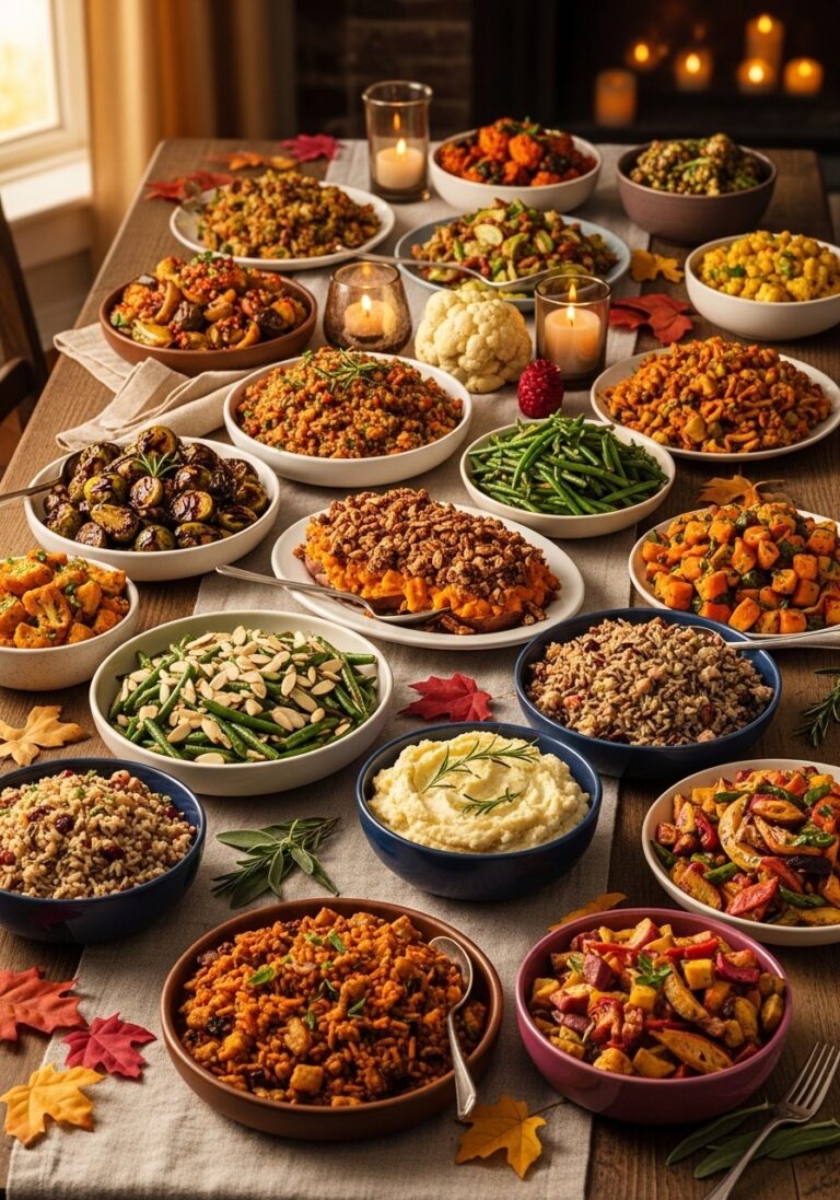 25 Best Vegan Side Dishes for Thanksgiving Everyone Will Love