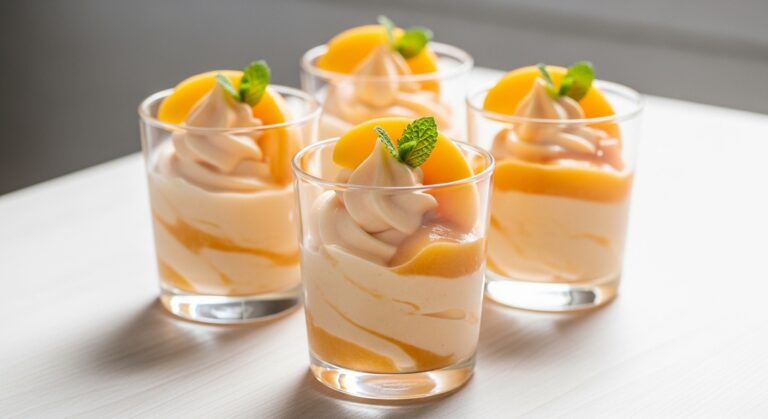 Frozen Peach Yogurt Cups: A Cool, Creamy Summer Treat You’ll Crave All Year