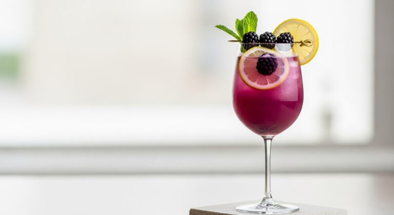 Blackberry Chardonnay Smash: A Refreshing Twist on Classic Cocktails