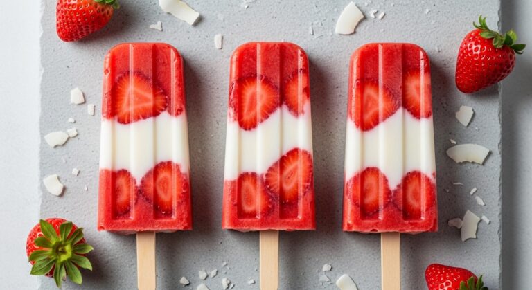 Strawberry Coconut Popsicles: A Refreshing Summer Treat You’ll Crave All Year
