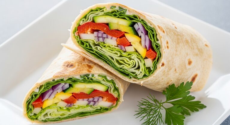 Grilled Veggie Caesar Wraps: A Crispy, Creamy Summer Sensation