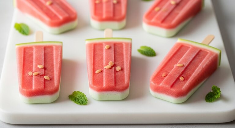 Frozen Watermelon Smoothie Pops: The Ultimate Summer Cooler