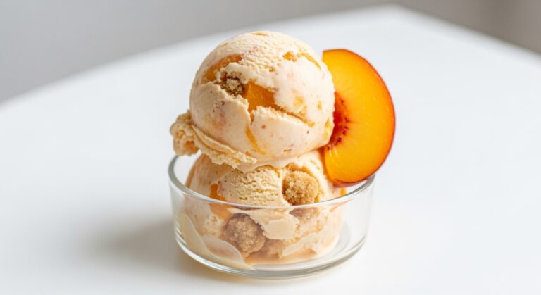 Peach Cobbler Ice Cream: A Sweet Summer Surprise You’ll Crave All Year