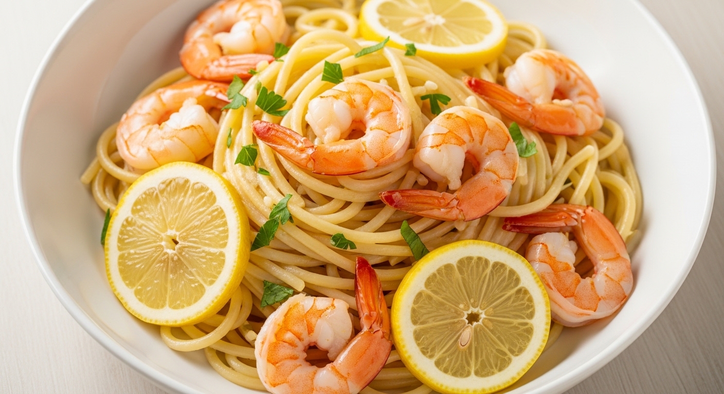 Lemon Garlic Shrimp Pasta: A Zesty, One-Pan Wonder That Feels Like a Mediterranean Escape