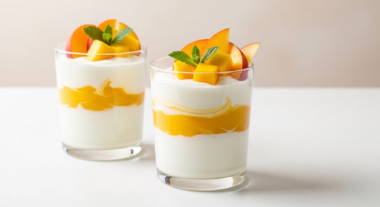 Peach Mango Yogurt Cups: The Perfect Sweet & Tangy Snack