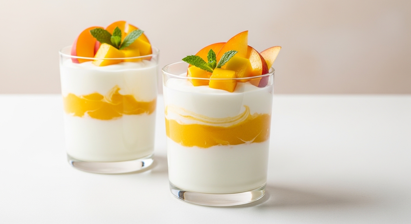 Peach Mango Yogurt Cups: The Perfect Sweet & Tangy Snack