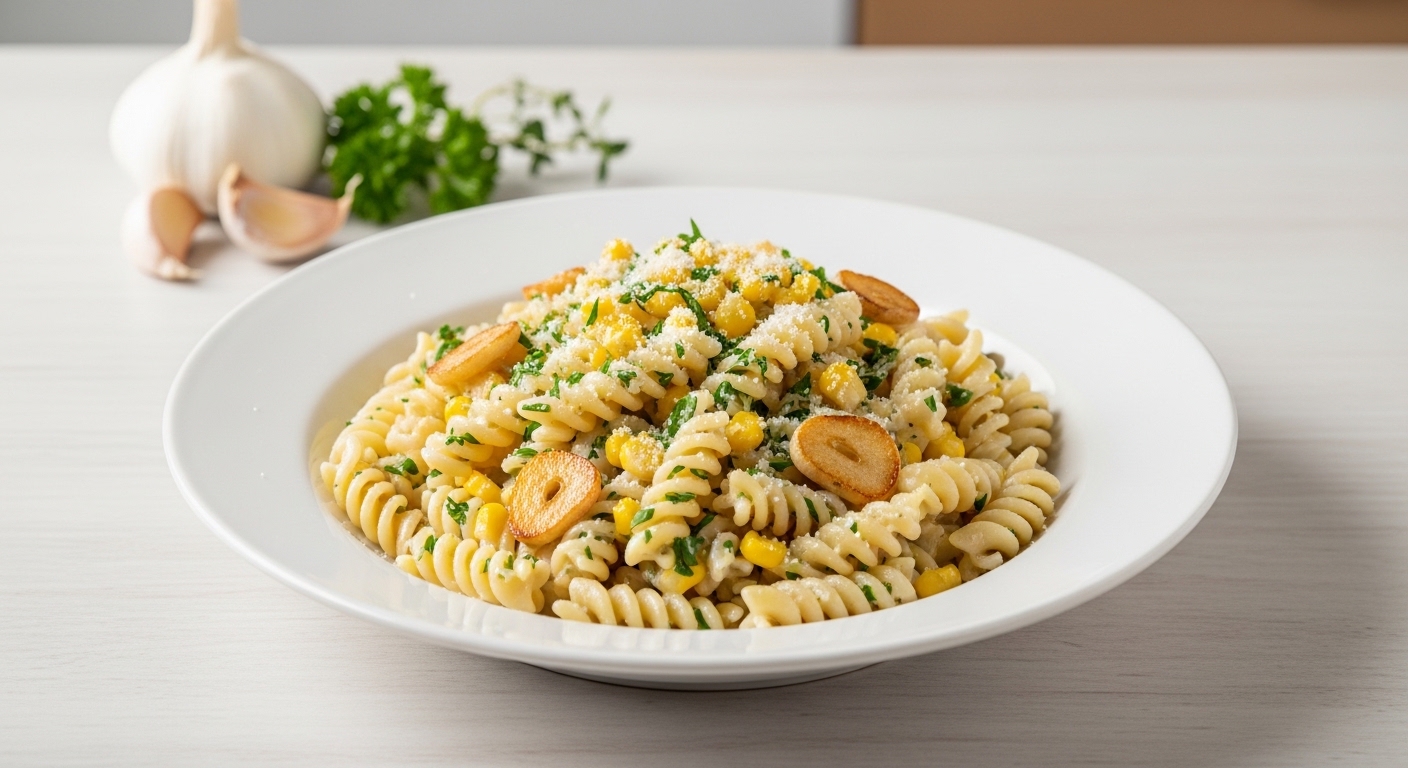 Garlic Parmesan Corn Pasta: The Ultimate Comfort Food You’ll Crave Every Time Garlic Parmesan Corn Pasta: The Ultimate Comfort Food You’ll Crave Every Time