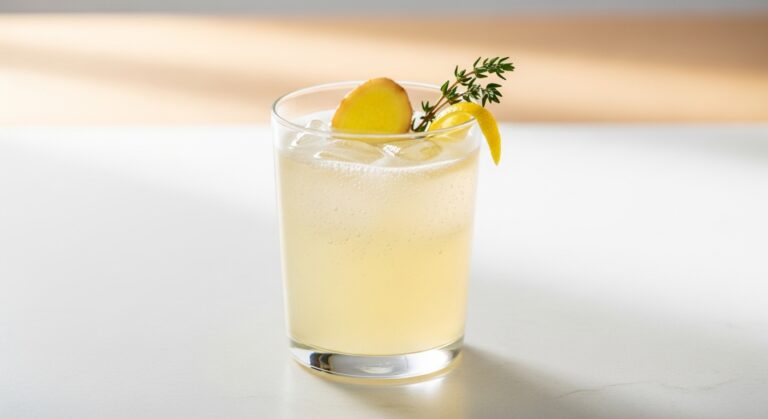Discover the Refreshing Twist of a Ginger Chardonnay Spritz