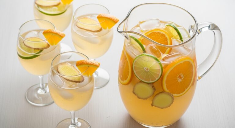 Why Ginger Moscato Sangria Is the Perfect Summer Refreshment