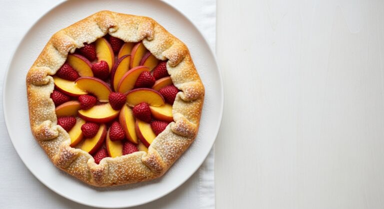 Peach Strawberry Galette: The Rustic Dessert That’s Taking Summer by Storm