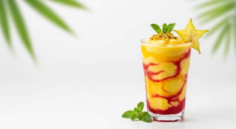 Why This Tropical Fruit Smoothie Will Transport Your Taste Buds to a Paradise
