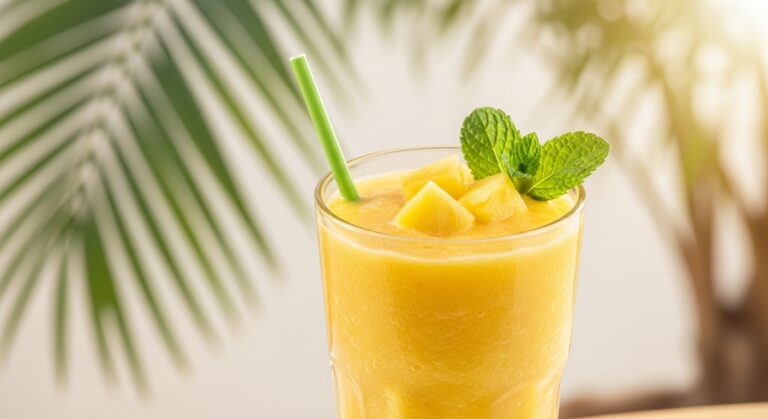 Tropical Pineapple Smoothie Recipe: A Refreshing Summer Drink You’ll Crave Every Day