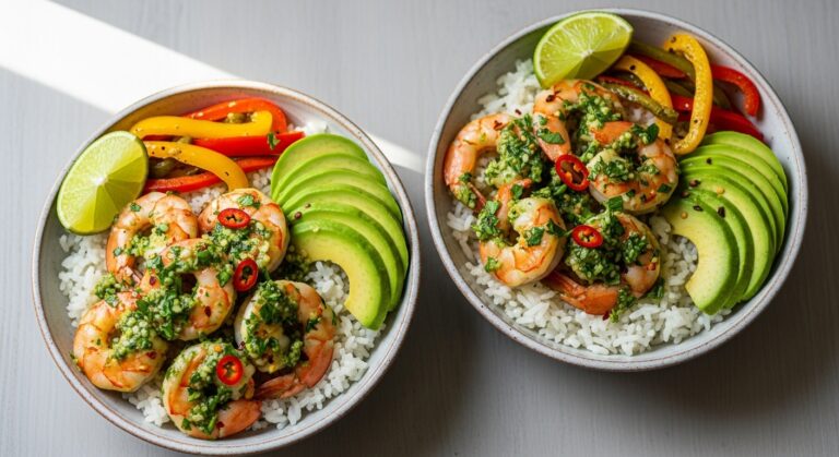 Garlic Herb Shrimp Rice Bowls: A Flavorful One-Bowl Wonder You’ll Crave