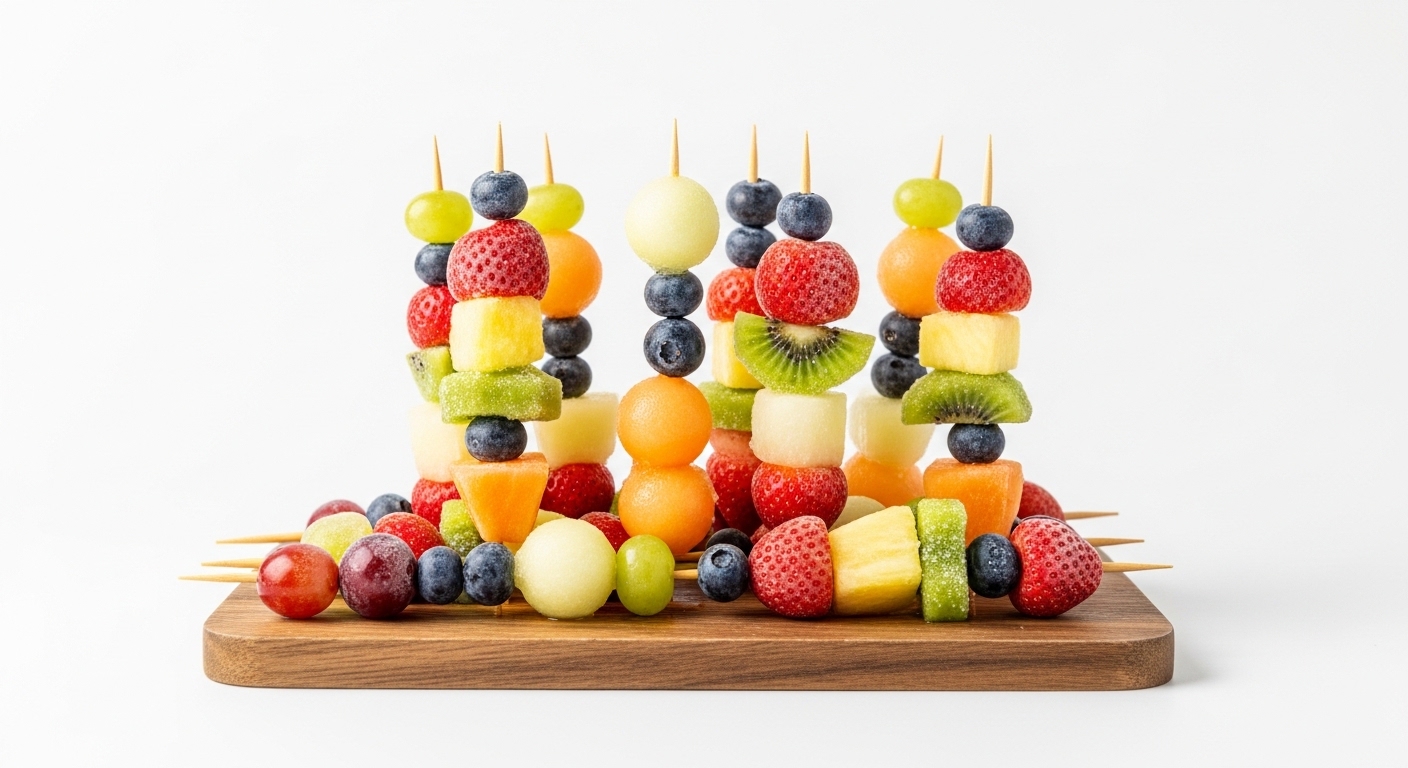 Frozen Fruit Kabobs: A Refreshing, Kid-Friendly Dessert That’s as Fun to Make as It Is to Eat