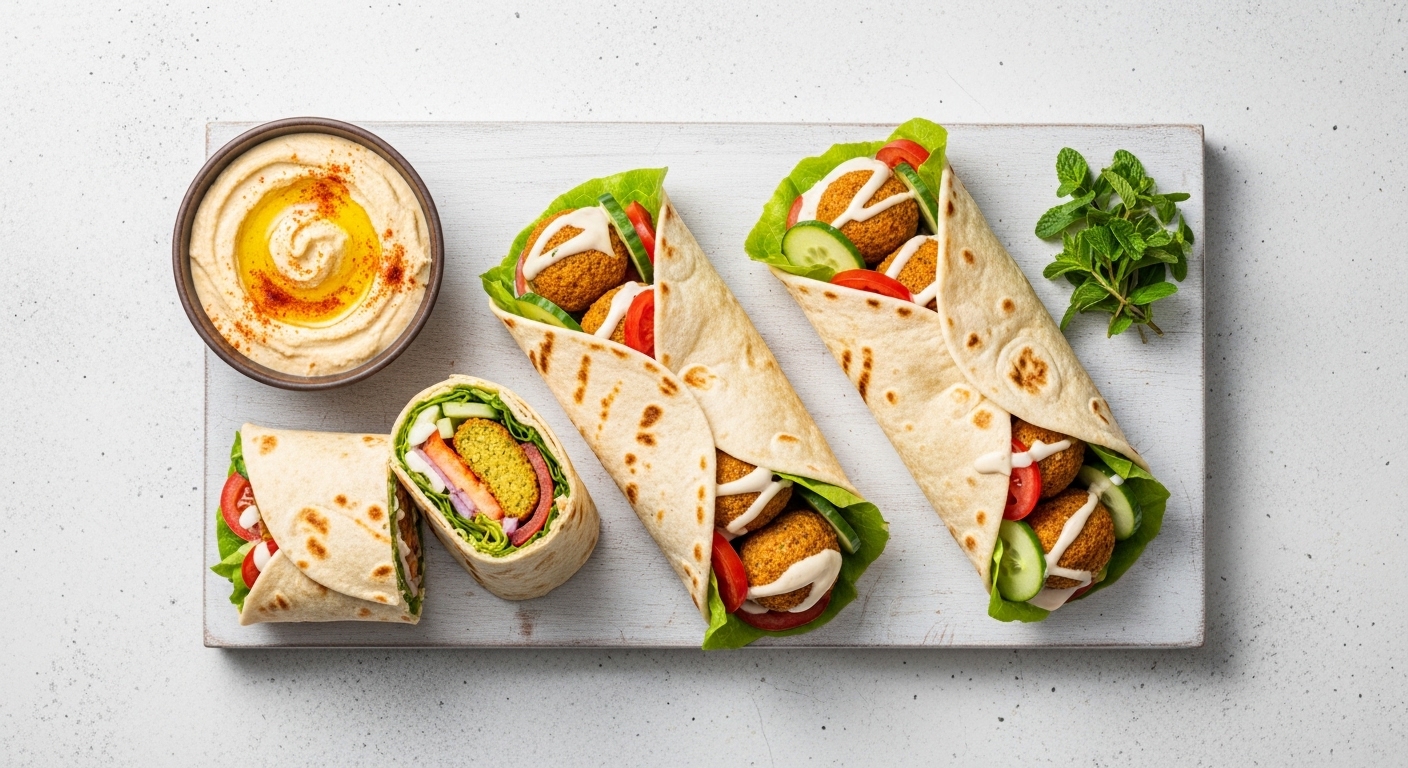 Mediterranean Falafel Wraps: A Flavor-Packed, Healthy Twist on a Classic Favorite