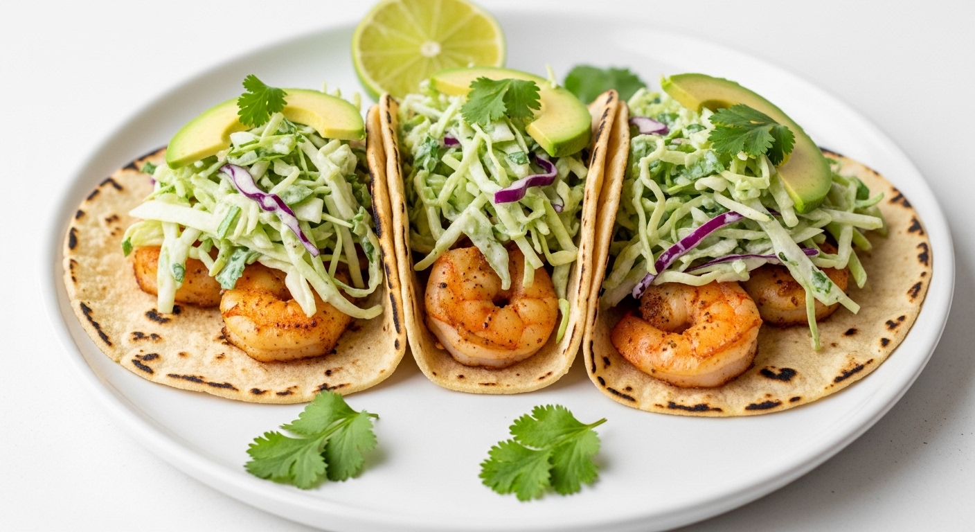 Shrimp Tacos with Lime Slaw: A Fresh, Zesty Summer Sensation