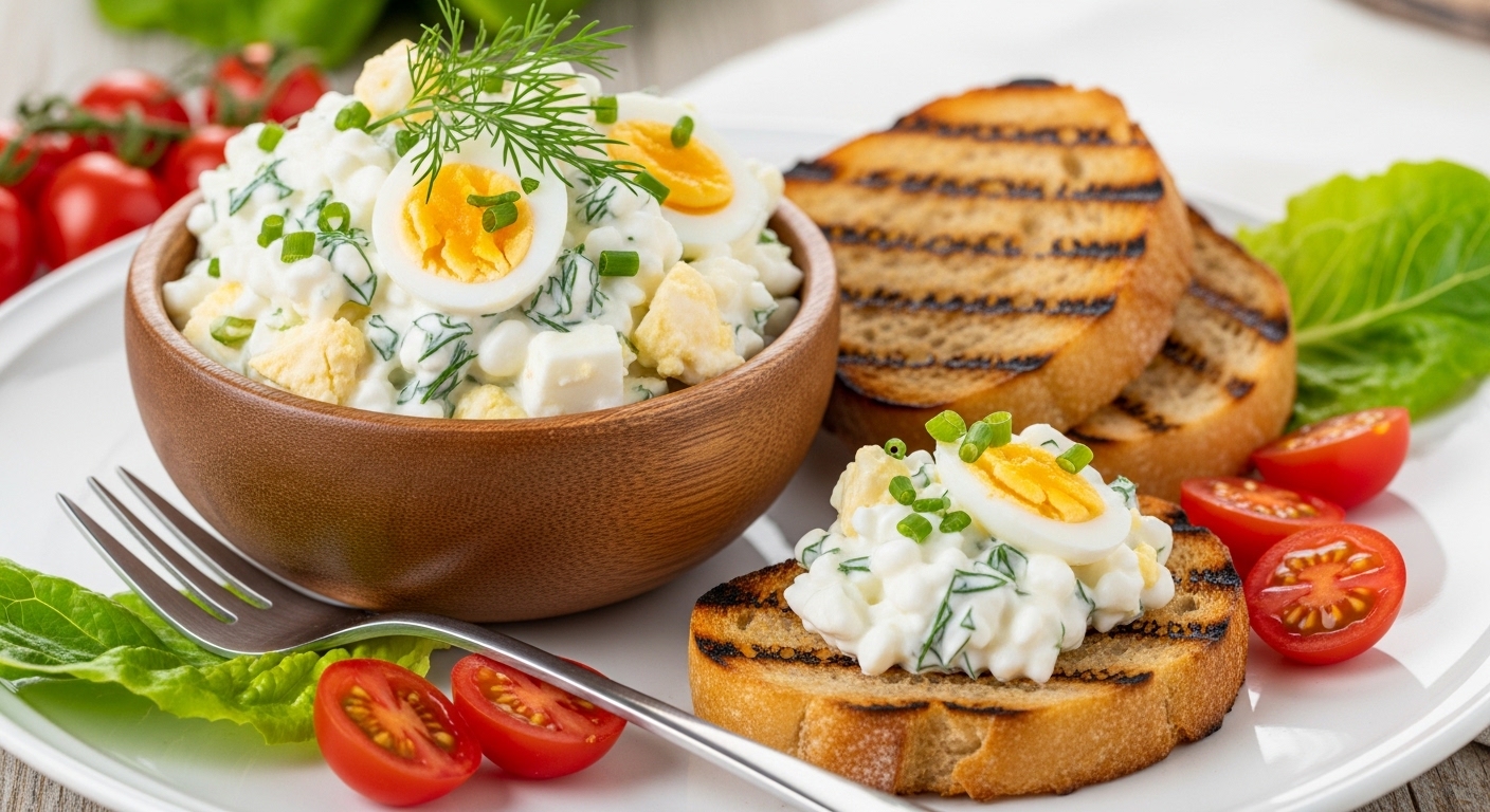 Cottage Cheese Egg Salad – A Creamy, Protein-Packed Delight for 2026