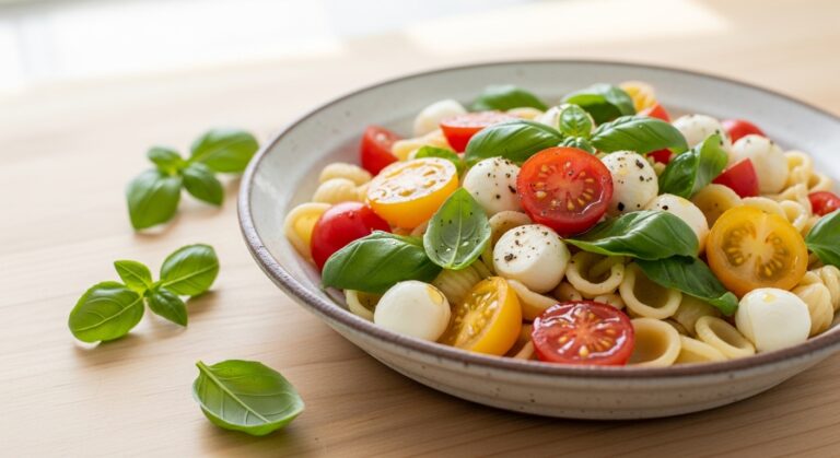 Caprese Pasta Salad: A Fresh, Flavorful Twist on a Classic Italian Favorite