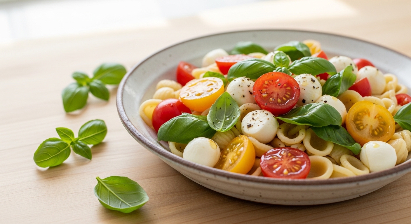 Caprese Pasta Salad: A Fresh, Flavorful Twist on a Classic Italian Favorite