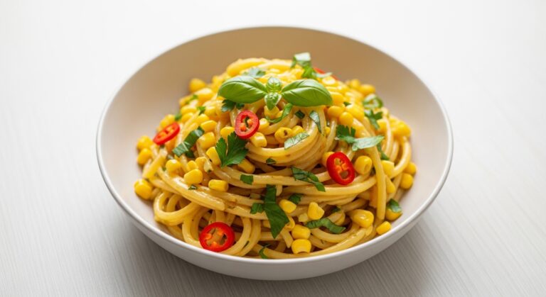 Garlic Butter Corn Pasta: A Creamy, Comforting Bowl You’ll Crave Again and Again