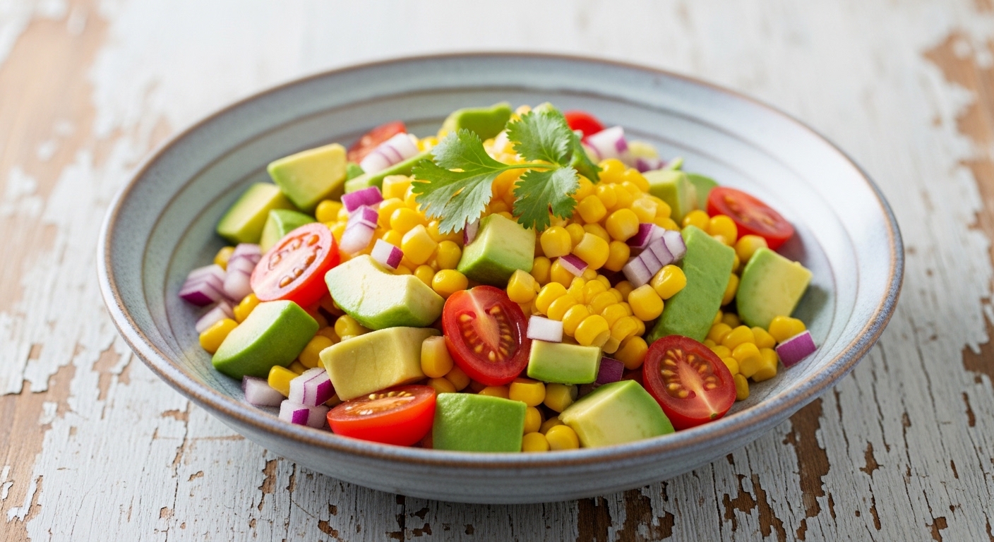 Chilled Avocado Corn Salad: A Refreshing Summer Side That Steals the Show